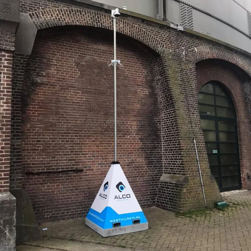Alco Camerabeveiliging - Piramidemast 1