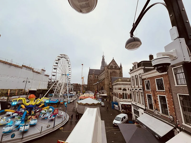 Alco Camerabeveiliging - kermis haarlem grote markt 2 Alco Camerabeveiliging - kermis haarlem grote markt